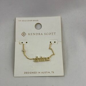 NWT Kendra Scott 14k Gold 'over brass ‘Shine' Necklace…